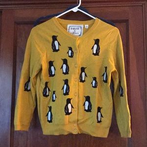 Penguin print cardigan